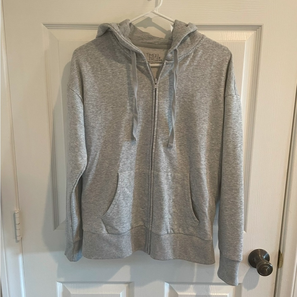 Wild fable gray zip up sweatshirt